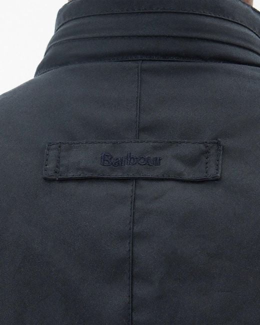 Barbour Blue Corbridge Wax Jacket for men