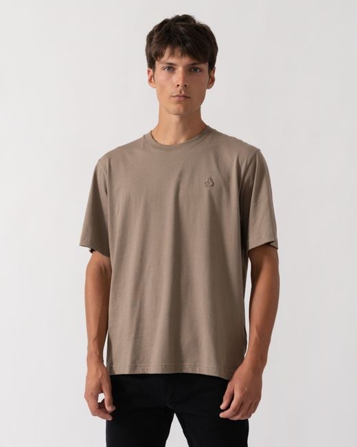 Moose Knuckles Brown Yul Classic T-Shirt for men