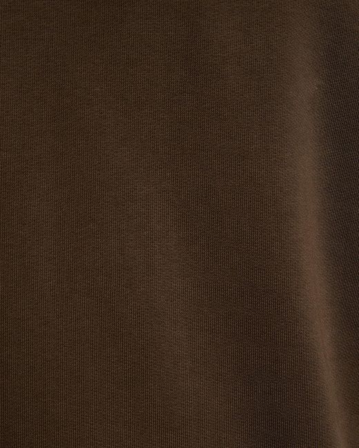 Lyle & Scott Brown Cotton Crew Neck Sweatshirt for men