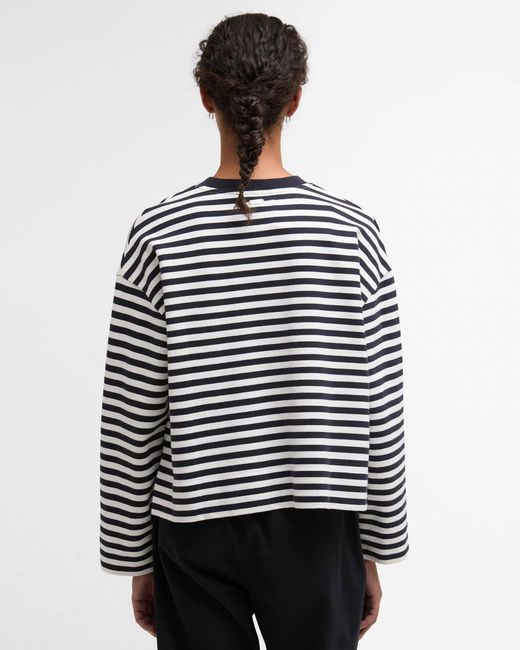 Barbour White Sweatshirts