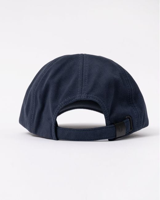 Fred Perry Blue Pique Classic Cap for men