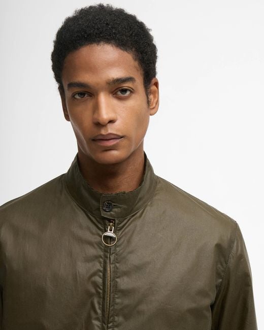 Barbour Green Tyneside Wax Jacket for men