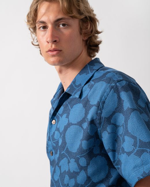 Paul Smith Blue Ps Short Sleeve Casual Fit Shirt for men
