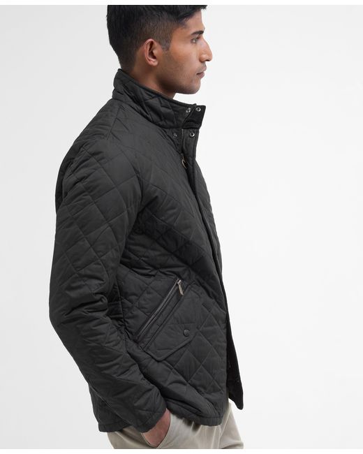 Barbour Blue Chelsea Sportsquilt Jacket for men