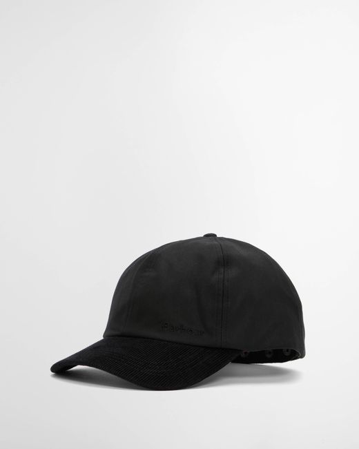 Barbour Black Ashby Cap for men