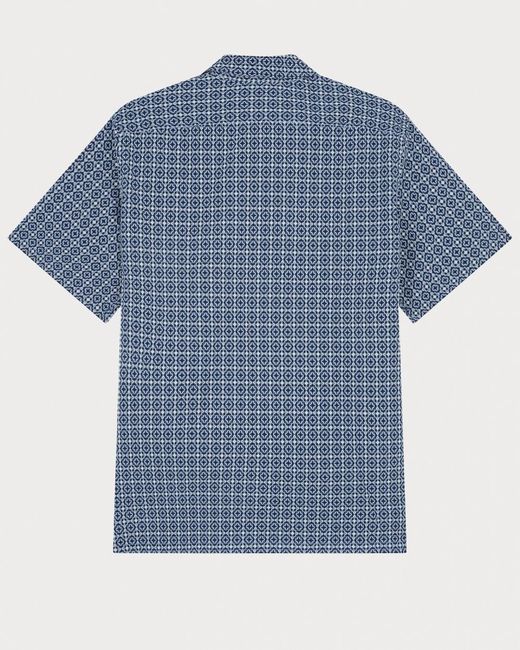 Paul Smith Blue Ps Short Sleeve Casual Fit Shirt M2r for men