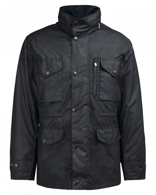 Barbour Blue Sapper Wax Jacket for men