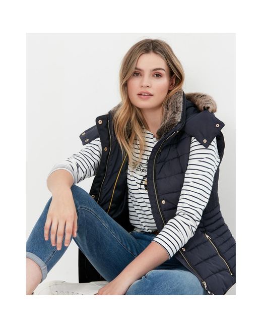 Joules Melford Gilet in Marine Navy (Blue) | Lyst