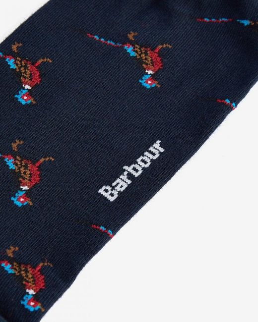 Barbour Blue Mavin Socks for men