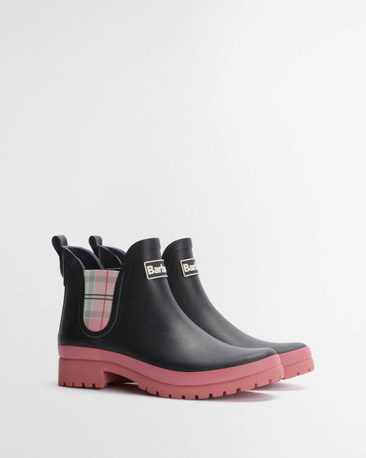 Barbour Multicolor Mallow Chelsea Wellies