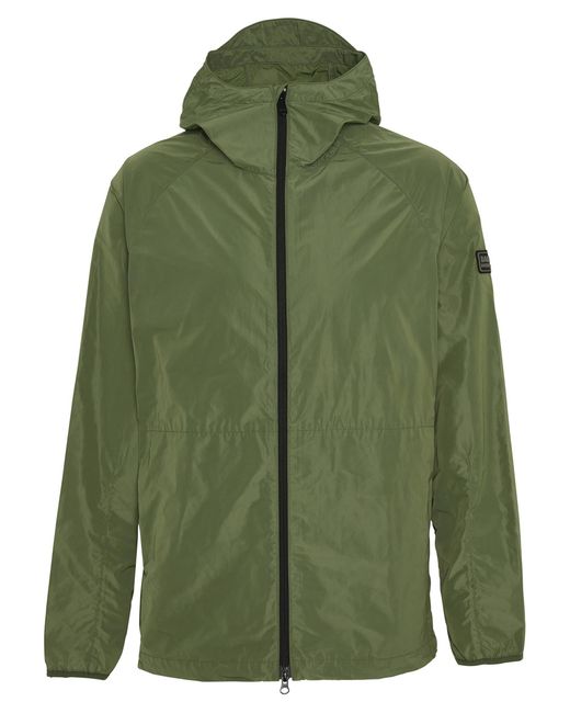 Barbour Green Beckett Showerproof Jacket for men