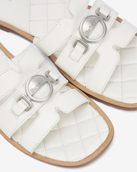 Barbour White Ives Sandals