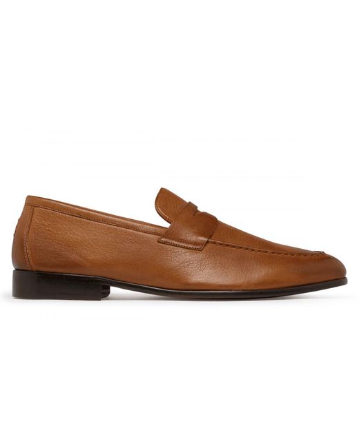 Oliver Sweeney Keyworth Leather Loafers in Brown for Men | Lyst