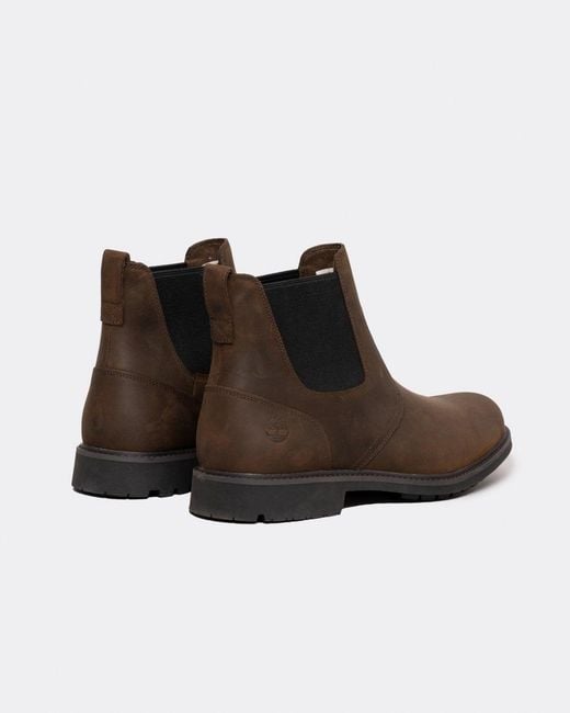 Timberland Brown Earthkeepers Stormbuck Chelsea Boot for men