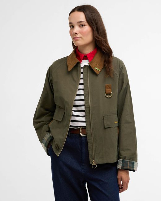 Barbour Green Icons Spey Showerproof Jacket