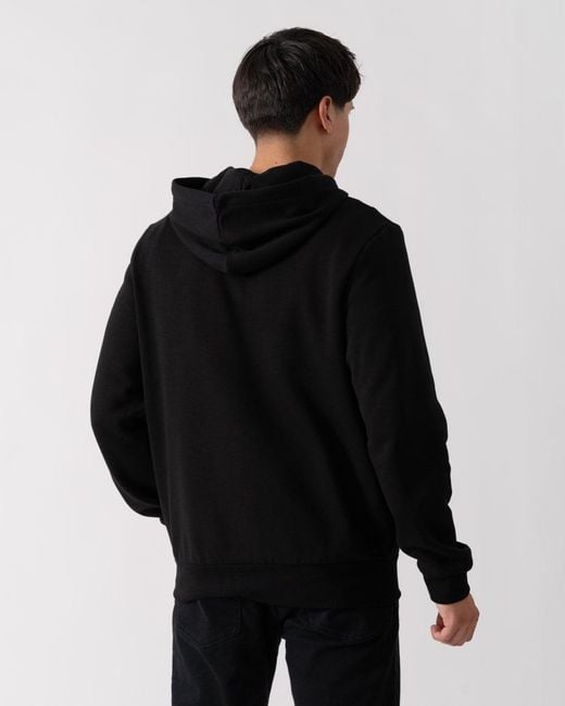 Lacoste Black Fleece Full-Zip Hoodie for men