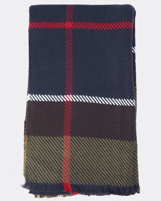 Barbour Blue Blair Tartan Scarf