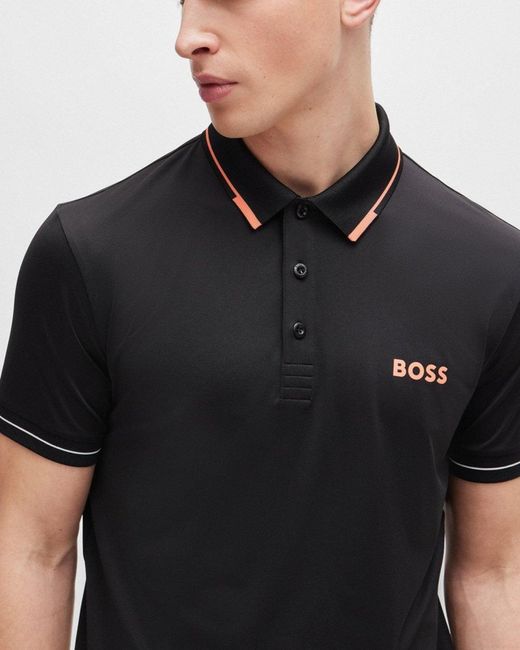 Boss Black Paul Pro Tipped Polo Shirt for men