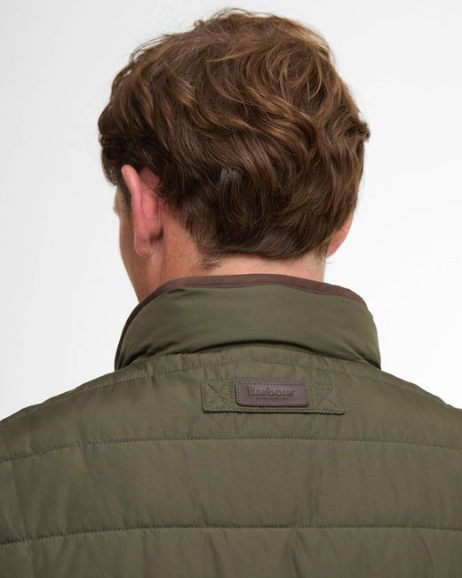 Barbour Green Broughton Quilted Gilet for men