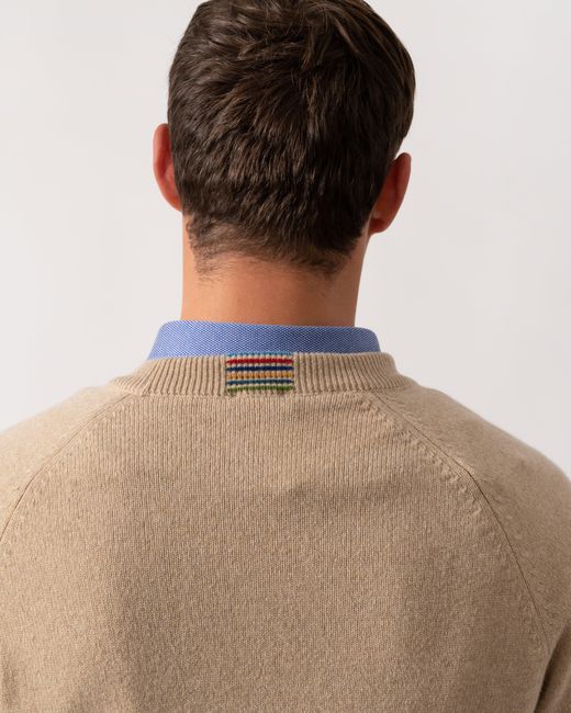 Paul Smith Natural Ps Crew Neck Sweater for men