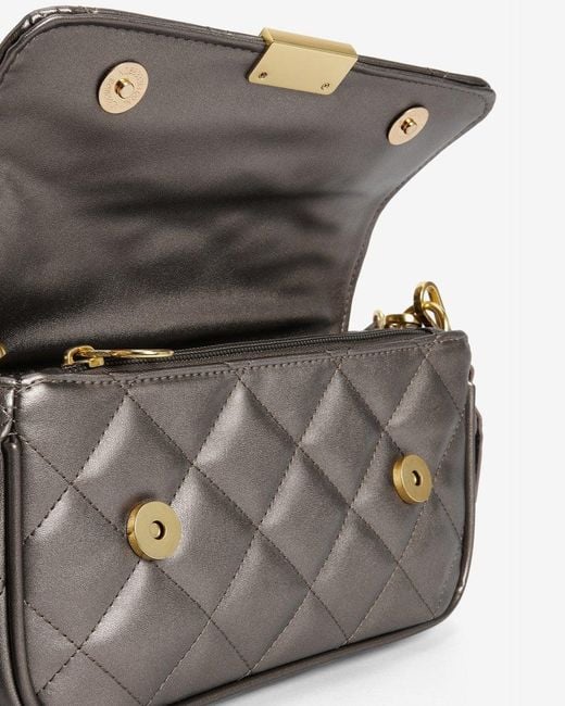 Barbour Black Quilted Mini Soho Crossbody Bag