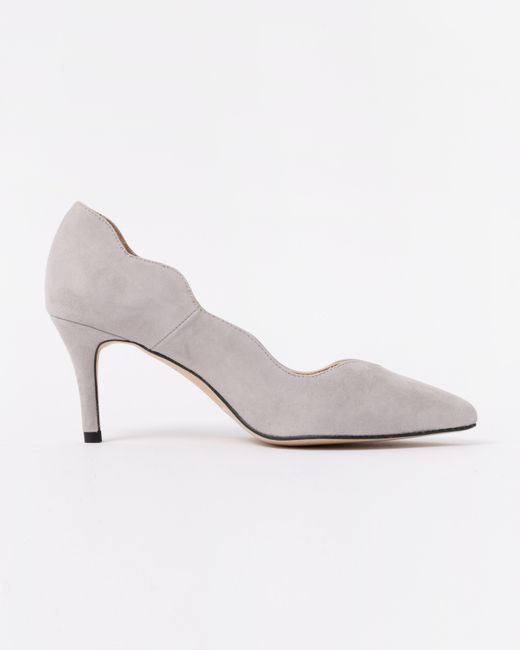 Elia B White Dakota Heeled Shoe