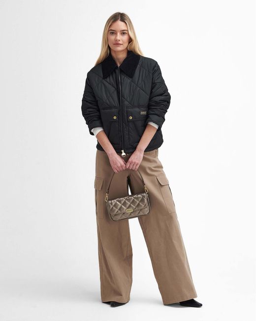 Barbour Black Laia Quilted Jacket