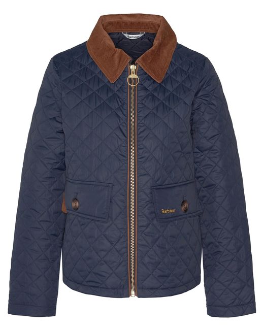 Barbour Blue Leia Quilted Jacket