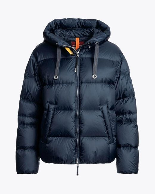 Parajumpers Blue Tilly Hooded Down Jacket
