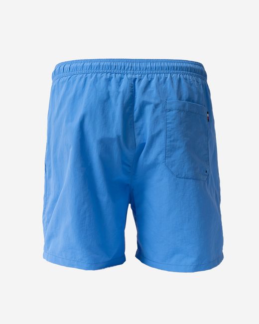 Tommy Hilfiger Blue Solid Drawstring Swimming Shorts for men