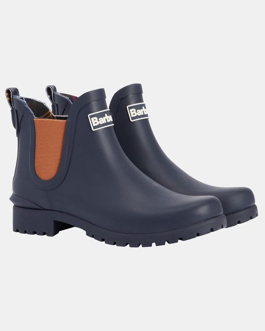 Barbour Blue Wilton Wellingtons