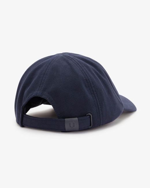 Fred Perry Blue Pique Classic Cap for men