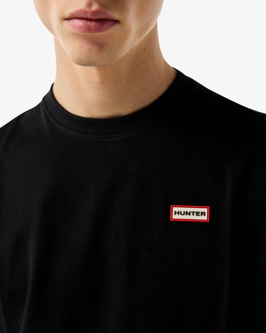 Hunter Black Label Essentials Logo T-Shirt for men