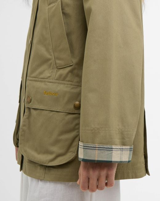 Barbour Green Modern Beadnell Casual Jacket