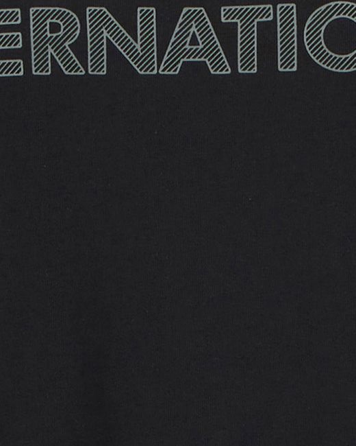 Barbour Black Essential Graphic T-Shirt for men