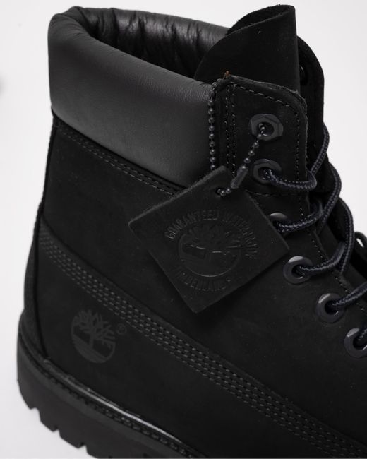 Timberland Black Premium 6 Inch Waterproof Boots for men