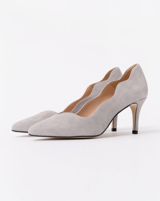 Elia B White Dakota Heeled Shoe
