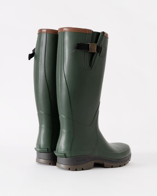 Barbour Green Tempest Wellingtons for men