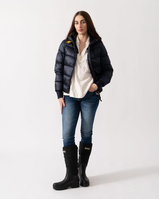 Parajumpers Blue Mariah Hooded Down Bomber