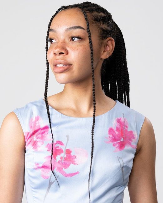 Joules White Amelie Dress