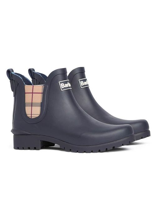 Barbour Blue Wilton Wellingtons