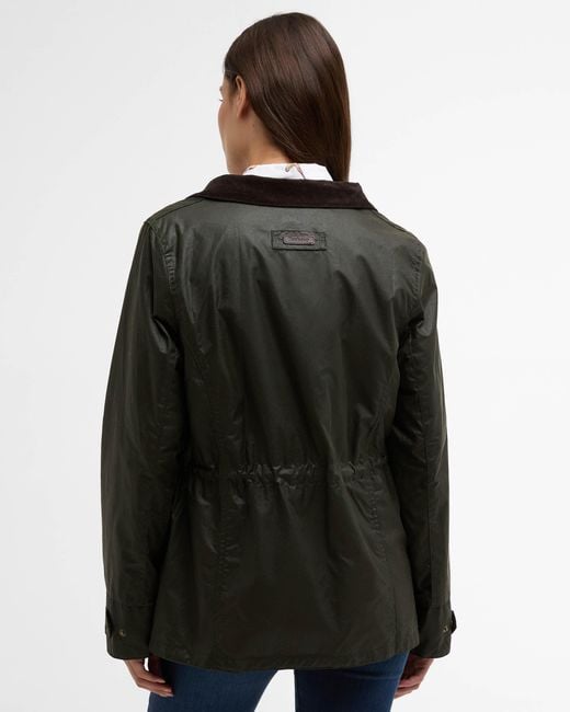 Barbour Black Summer Sapper Wax Jacket