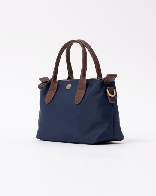 Joules Blue Edie Mini Crossbody Handbag