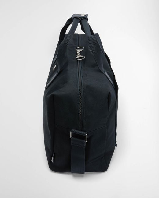 Barbour Black Cascade Flight Bag for men