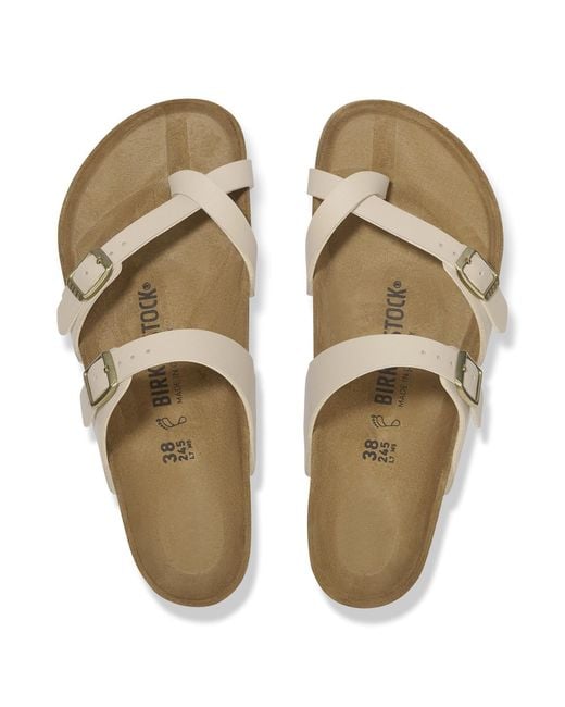 Birkenstock Brown Mayari Birko Flor Sandals