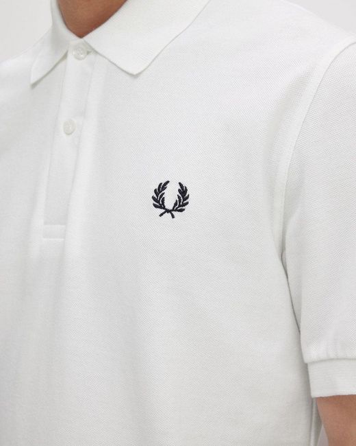 Fred Perry White Original Tennis Shirt Nos for men