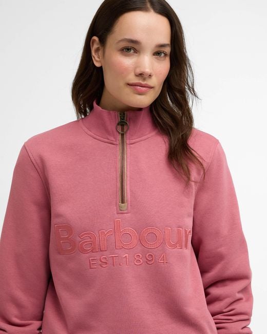 Barbour Red Sweatshirts