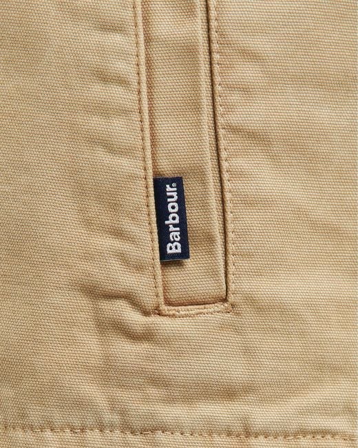 Barbour Natural Washed Overshirt Size: L for men