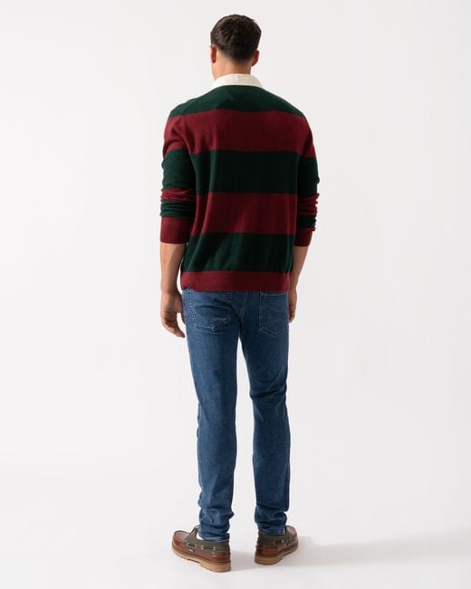 Boss Blue Delaware Bo Slim-Fit Jeans for men