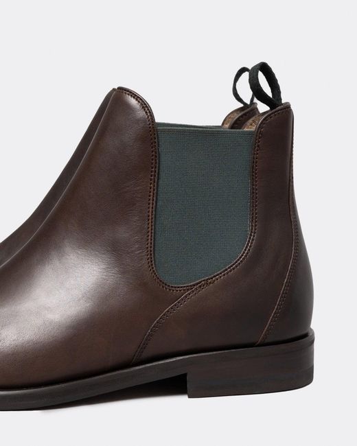 Oliver Sweeney Brown Allegro Leather Chelsea Boot for men